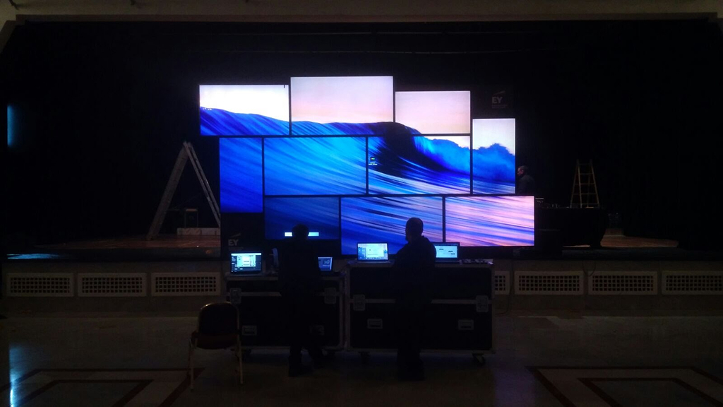 event video wall