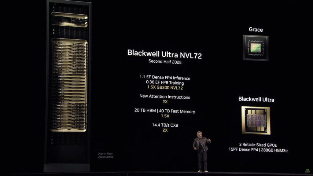 nvidia blackwell ultra reveal, jensen huang