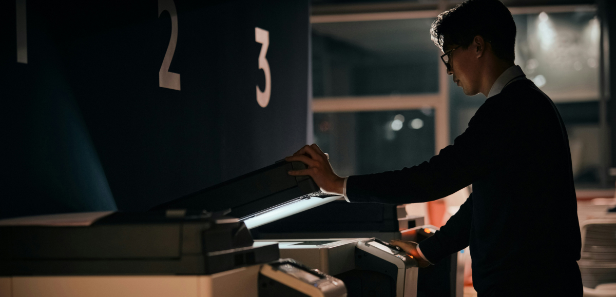 Byod printing, using an office printer